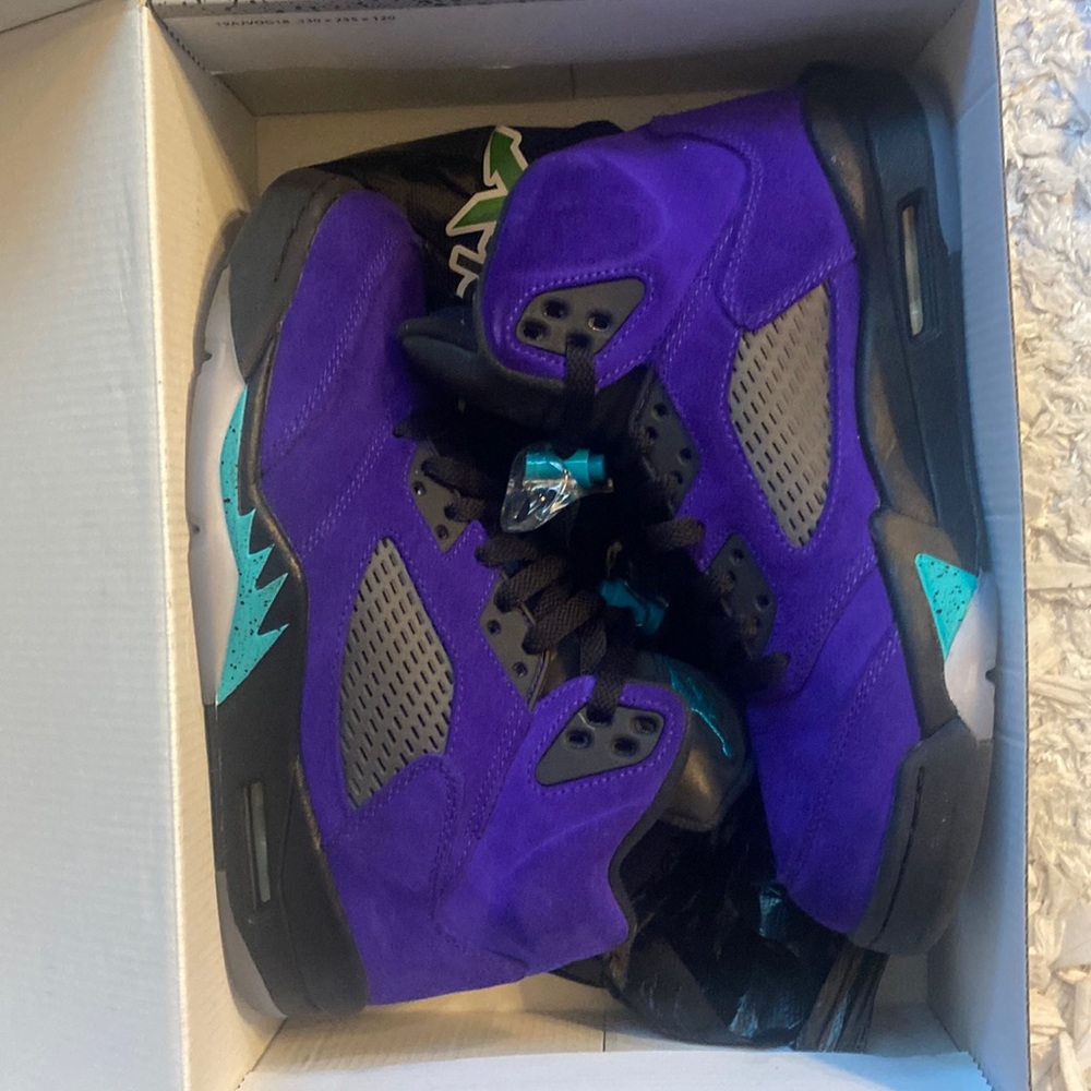 Jordan 5 Retro Alternate Grape Mens 7.5